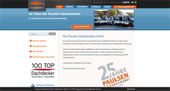 Desktop Screenshot of paulsen-dach.de